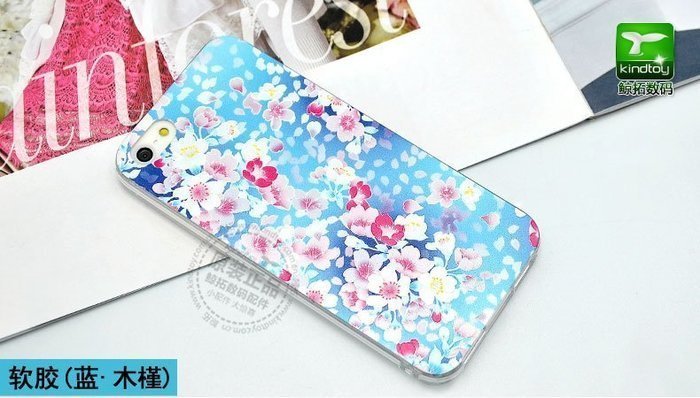 Чехол-накладка для Apple iPhone 5/5S с рисунком Little Flowers Чехол-накладка для Apple iPhone 5/5S с рисунком Little Flowers
