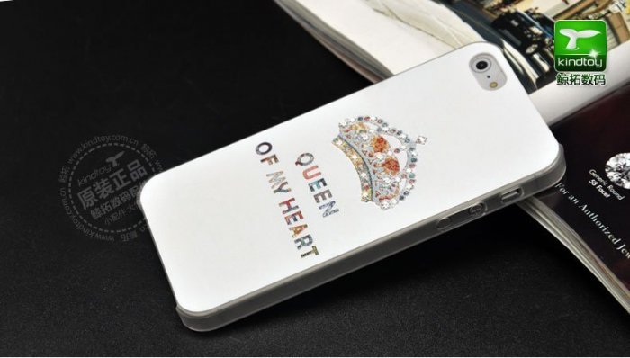 Чехол со стразами Kindtoy корона для iPhone 5/5S/SE Чехол со стразами Kindtoy корона для iPhone 5/5S/SE