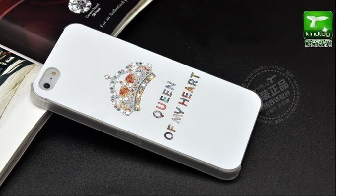 Чехол со стразами Kindtoy корона для iPhone 5/5S/SE Чехол со стразами Kindtoy корона для iPhone 5/5S/SE