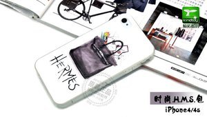 Чехол-накладка для Apple iPhone 5/5S - Kindtoy Brands Hermes