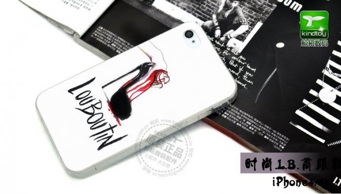 Чехол-накладка для Apple iPhone 5/5S - Kindtoy Brands Louboutin Чехол-накладка для Apple iPhone 5/5S - Kindtoy Brands Louboutin
