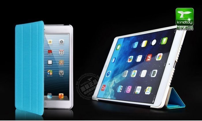 Чохол Kindtoy Smart Case блакитний для iPad Air/iPad (2017/2018) Чохол Kindtoy Smart Case блакитний для iPad Air/iPad (2017/2018)