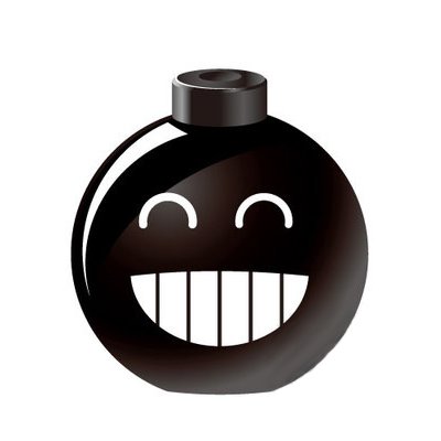 Портативна колонка Kindtoy Bomb Smile чорна