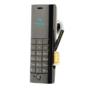 Bluetooth-гарнітура Mini D1 із підтримкою SIM-карт чорна