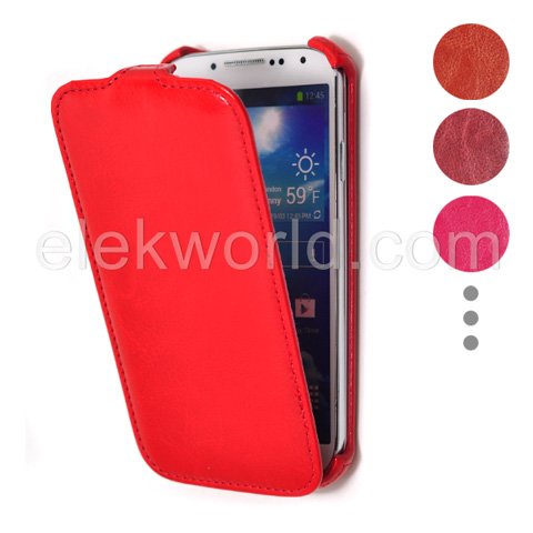 Чохол-фліппер для Samsung Galaxy S4 - Smooth Sheepskin Texture чорний Чохол-фліппер для Samsung Galaxy S4 - Smooth Sheepskin Texture чорний