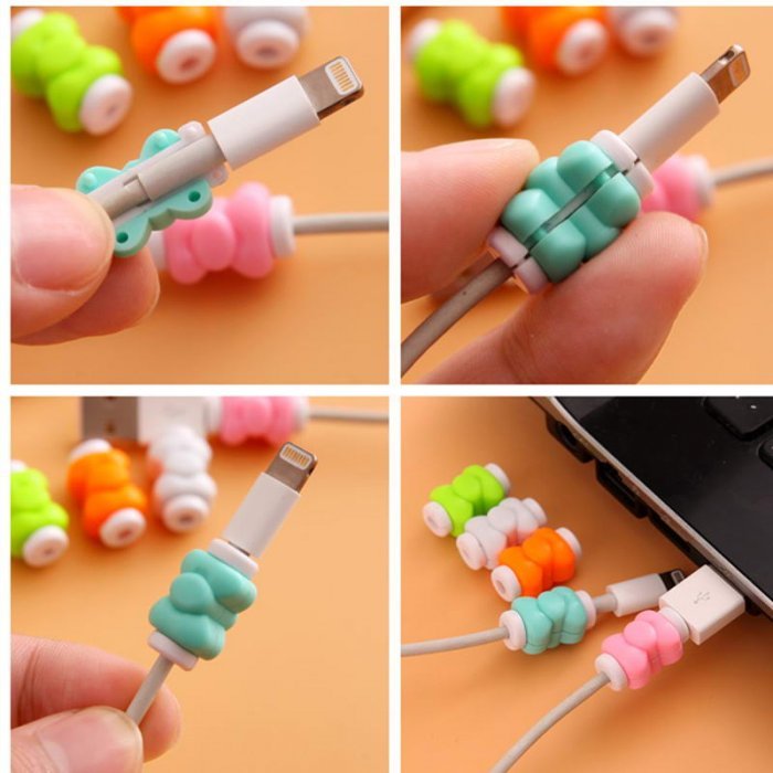 Защитная клипса для кабелей Mini Mouse Защитная клипса для кабелей Mini Mouse