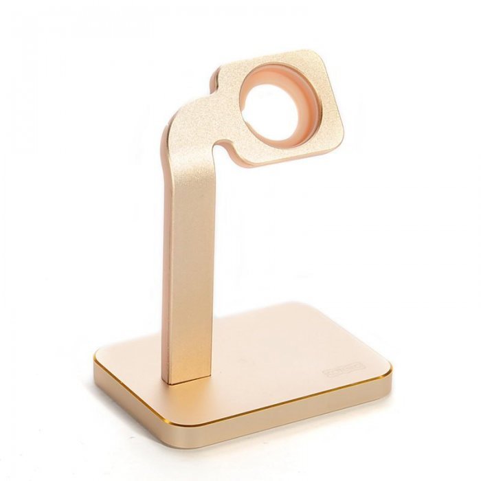 Док-станция Coteetci Base4 золотистая для Apple Watch