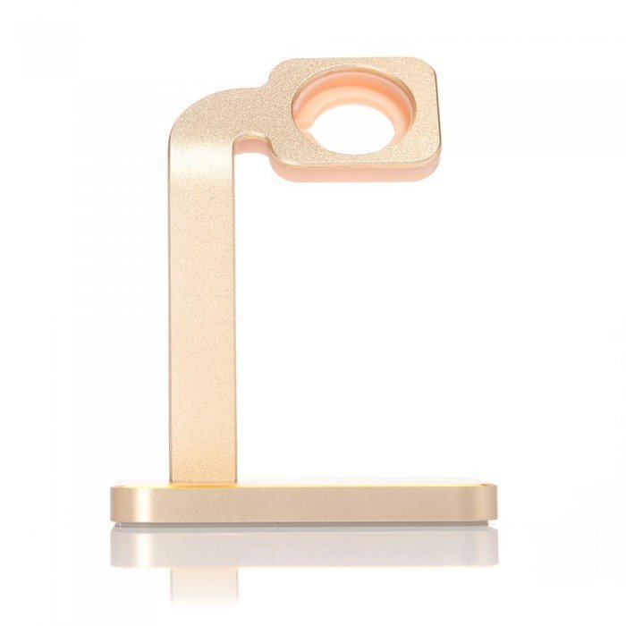 Док-станция Coteetci Base4 золотистая для Apple Watch