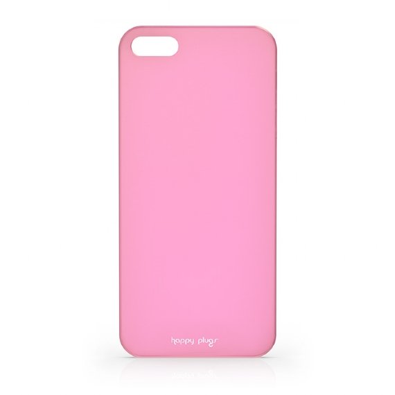 Чехол-накладка для Apple iPhone 5S/5 - Happy Plugs Ultra Thin розовый