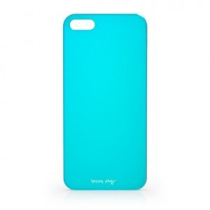 Чохол-накладка для Apple iPhone 5S / 5 - Happy Plugs Ultra Thin блакитний