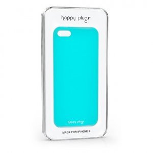 Чохол-накладка Happy Plugs Ultra Thin блакитний для iPhone 5S/5/SE