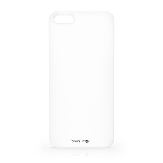 Ультратонкий чохол Happy Plugs білий для iPhone 5/5S/SE