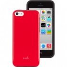 Чохол-накладка для Apple iPhone 5C - Moshi iGlaze Remix червоний