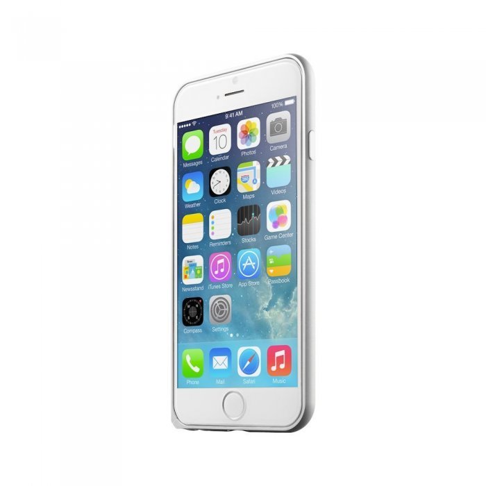 Чехол-бампер для Apple iPhone 6 - LEXAN Aluminum серебристый