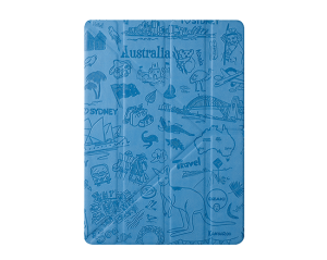 Чехол-книжка для Apple iPad Air/Air 2 - Ozaki O!coat Travel Sydney голубой
