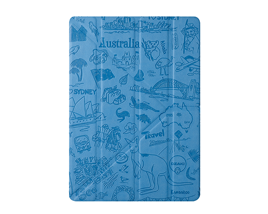 Чохол-книжка для Apple iPad Air / Air 2 - Ozaki O! Coat Travel Sydney блакитний