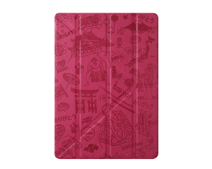 Чехол-книжка для Apple iPad Air/Air 2 - Ozaki O!coat Travel Tokyo розовый