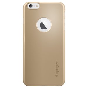 Чехол-накладка для iPhone 6 Plus/6S Plus - Spigen Case Thin Fit A золотистый