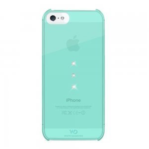 Чехол-накладка для Apple iPhone 5S/5 - White Diamonds Trinity голубой