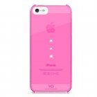 Чохол-накладка White Diamonds Trinity рожевий для iPhone 5/5S/SE