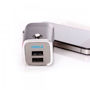 Сетевое зарядное устройство IWALK Dolphin черное