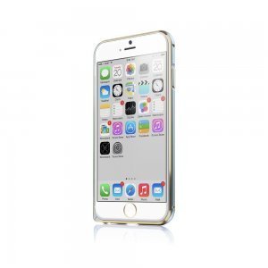 Чехол-бампер для Apple iPhone 6 - Cross серый