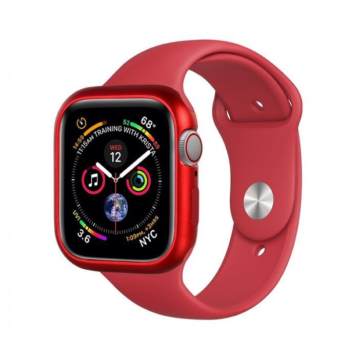 Магнітний чохол Coteetci червоний для Apple Watch 4/5/6/SE 44mm