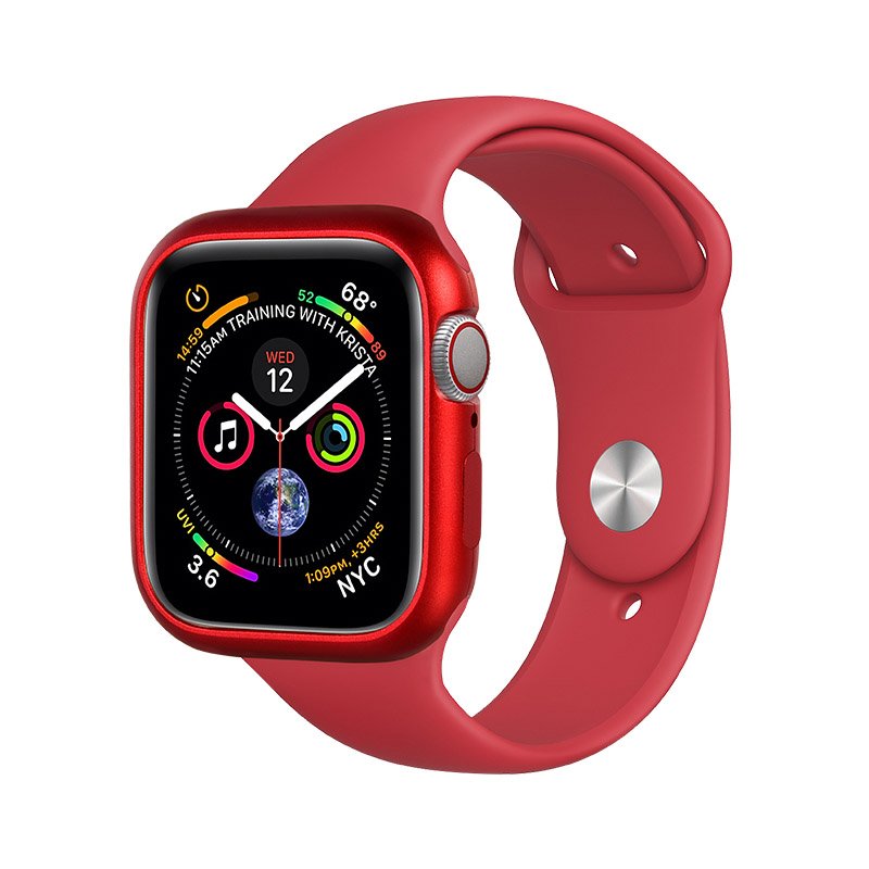 Магнітний чохол Coteetci червоний для Apple Watch 4/5/6/SE 40mm
