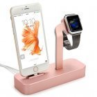 Док-станция COTEetCI Base5 розовое золото для iPhone, Apple Watch