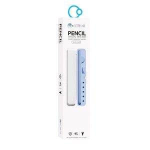 Чехол Coteetci для Apple Pencil 1/2 белый (CS7070)