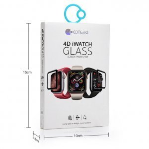Защитное стекло Coteetci Full Glue Glass для Apple Watch 4/5 40mm