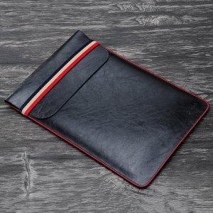 Чохол (кишеня) Coteetci Leather Bag для ноутбуків та планшетів діагоналлю 11" чорний