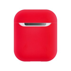 Силіконовий чохол Coteetci Liquid червоний для Apple AirPods