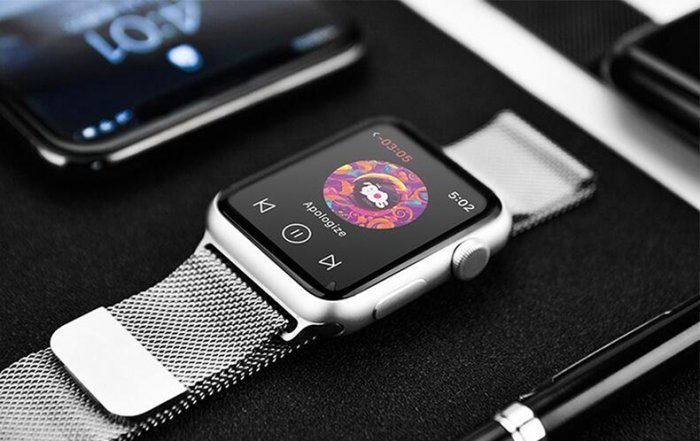 Защитная пленка Coteetci Lyogel для Apple Watch 4/5 44мм