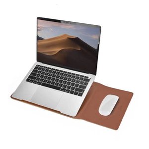 Чехол-карман COTEetCI Multifunction Leather Liner Bag зелёная для Macbook Pro/Air 13