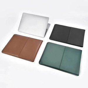 Чехол-карман COTEetCI Multifunction Leather Liner Bag зелёная для Macbook Pro/Air 13