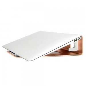 Подставка для ноутбука, планшета Coteetci розовое золото