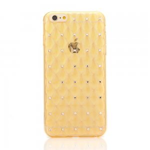 Чехол со стразами COTEetCI Shiny золотой для iPhone 6/6S