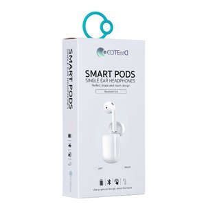 Bluetooth-гарнитура COTEetCI Smart Pod белая