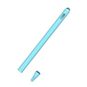 Силиконовый чехол Coteetci Solid синий для Apple Pencil 2 (CS7082(2-D)-QB)