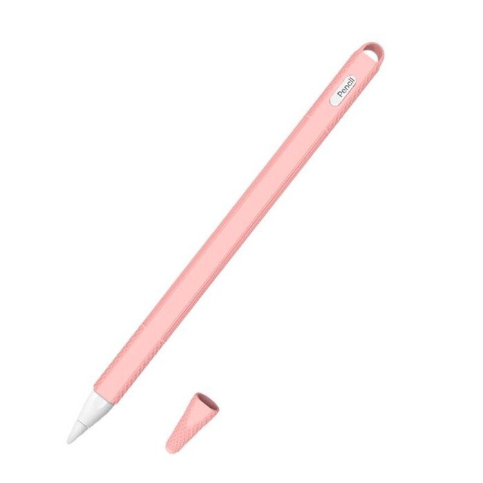Силіконовий чохол Coteetci Solid рожевий для Apple Pencil 2 (CS7082(2-D)-PK)