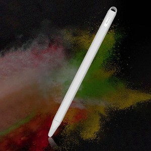 Силіконовий чохол Coteetci Solid білий для Apple Pencil 2 (CS7082(2-D)-WH)