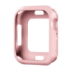 Силиконовый чехол Coteetci TPU Case розовый для Apple Watch 4/5/6/SE 44mm
