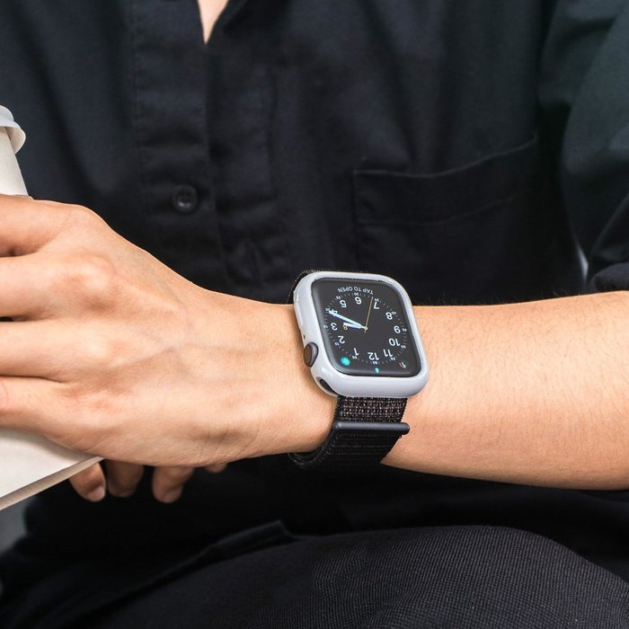 Силіконовий чохол Coteetci TPU Case сірий для Apple Watch 4/5/6/SE 40mm Силіконовий чохол Coteetci TPU Case сірий для Apple Watch 4/5/6/SE 40mm