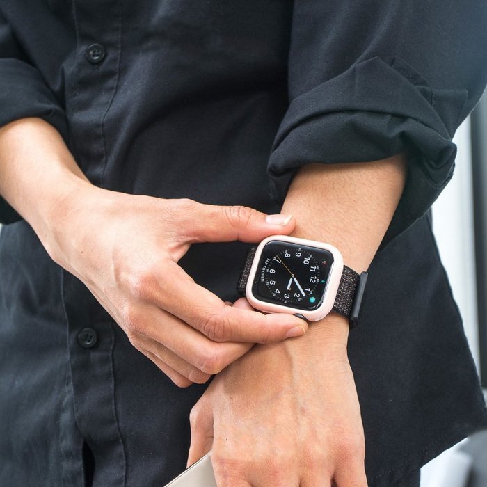 Силиконовый чехол Coteetci TPU Case розовый для Apple Watch 4/5/6/SE 40mm Силиконовый чехол Coteetci TPU Case розовый для Apple Watch 4/5/6/SE 40mm