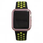 Силіконовий чохол Coteetci рожевий для Apple Watch 3/2 42мм