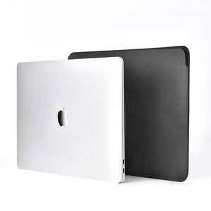 Чехол COTEetCI Ultra-thin PU черный для Macbook 15"