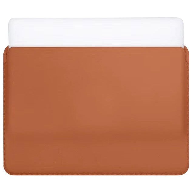 Чехол COTEetCI Ultra-thin PU коричневый для Macbook 15"