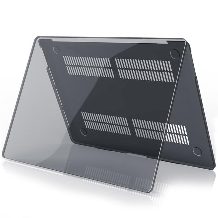 Полупрозрачный чехол COTEetCI Universal Crystal черный для Macbook Pro 13" (2016-2019)