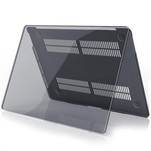Полупрозрачный чехол (накладка) COTEetCI Crystal PC чёрный для MacBook Pro 16" (2019)